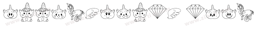 GoodUnicorn Regular字体转换